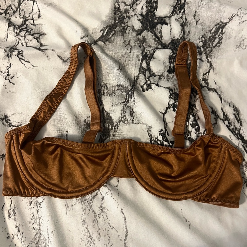Skims Satin Bra